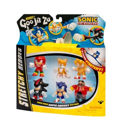 GOO JIT ZU MINIS SONIC 6x FIGURKA /6 -zdjęcie numer 1