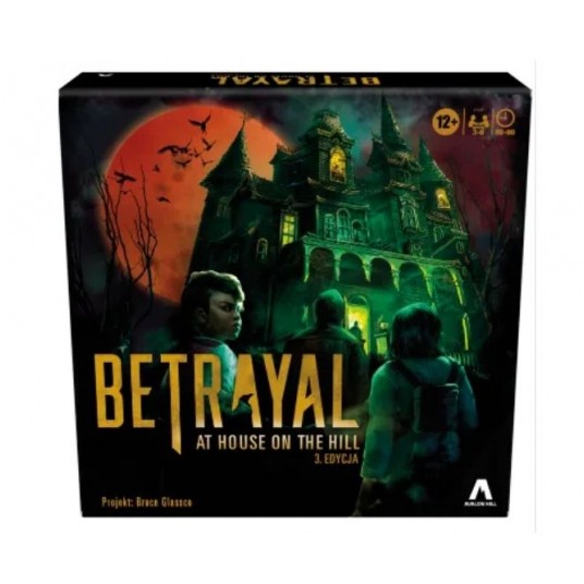 HASBRO GRA BETRAYAL HOUSE ON THE HILL WER.POLSKA/3 -zdjęcie numer 1