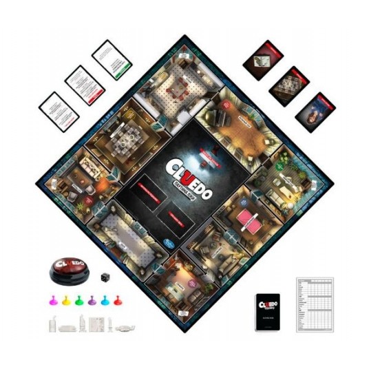 HASBRO GRA CLUEDO EDYCJA DLA KŁAMCÓW POLSKA WERSJA -zdjęcie numer 2