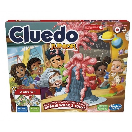 HASBRO GRA CLUEDO JUNIOR 2w1 POLSKA WERSJA / 6 -zdjęcie numer 1
