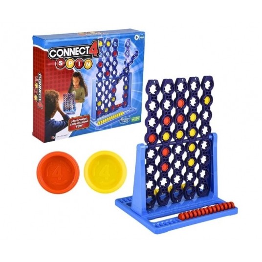 HASBRO GRA CONNECT 4 SPIN /4 -zdjęcie numer 1