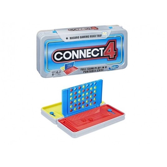HASBRO GRA CONNECT WERSJA DO PODRÓŻY TRAVEL /4 -zdjęcie numer 1