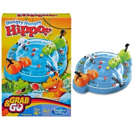 HASBRO GRA GRAB & GO GŁODNE HIPCIE WER. POLSKA /6 -zdjęcie numer 1