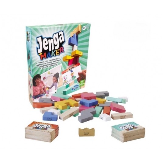 HASBRO GRA JENGA MAKER - SLOV + CZECH VERSION /6 -zdjęcie numer 1