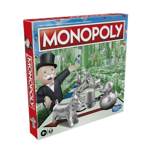 HASBRO GRA MONOPOLY CLASSIC UKRAINIAN /6 -zdjęcie numer 1