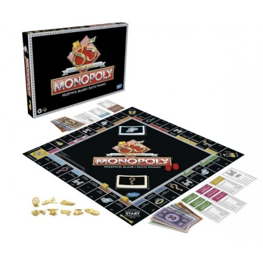 HASBRO GRA MONOPOLY EDYCJA 85 ROCZNICA WERSJA PL/6 -zdjęcie numer 1