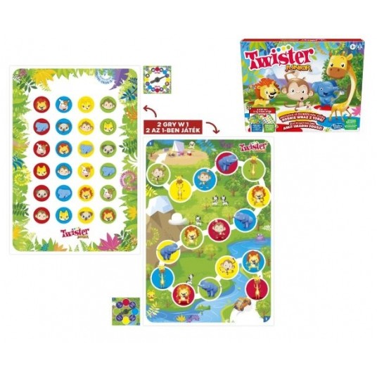 HASBRO GRA TWISTER JUNIOR 2W1/6 -zdjęcie numer 1