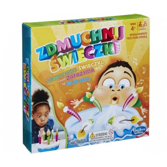 HASBRO GRA ZDMUCHNIJ ŚWIECZKI WER. FR. /4 -zdjęcie numer 2