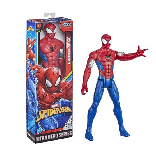 HASBRO MARVEL ARMORED FIGURKA SPIDERMAN /8 -zdjęcie numer 1