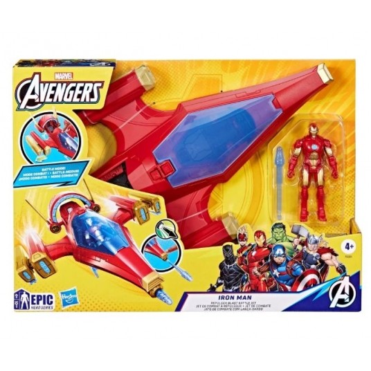 HASBRO MARVEL AVENGERS ODRZUTOWIEC + IRON MAN / -zdjęcie numer 1