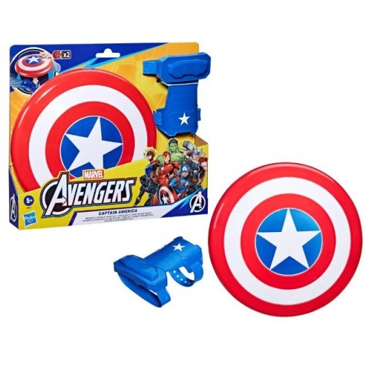 HASBRO MARVEL KAPITAN AMERYKA TARCZA + RĘKAWICA/6 -zdjęcie numer 1