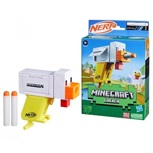 HASBRO NERF MINECRAFT MICRO CHICKEN /6 -zdjęcie numer 2