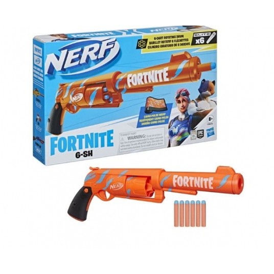HASBRO NERF WYRZUTNIA FORTNITE 6-SH /4 -zdjęcie numer 1