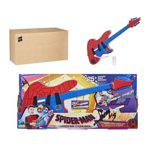 HASBRO SPIDERMAN VERSE GITARA BROWN BOX / -zdjęcie numer 1