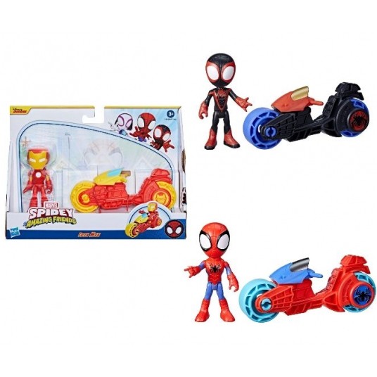 HASBRO SPIDEY AMAZING FRIENDS FIGURKA + POJAZD /6 -zdjęcie numer 1
