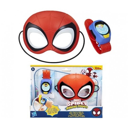 HASBRO SPIDEY AMAZING FRIENDS MASKA + ZEGAREK /4 -zdjęcie numer 1