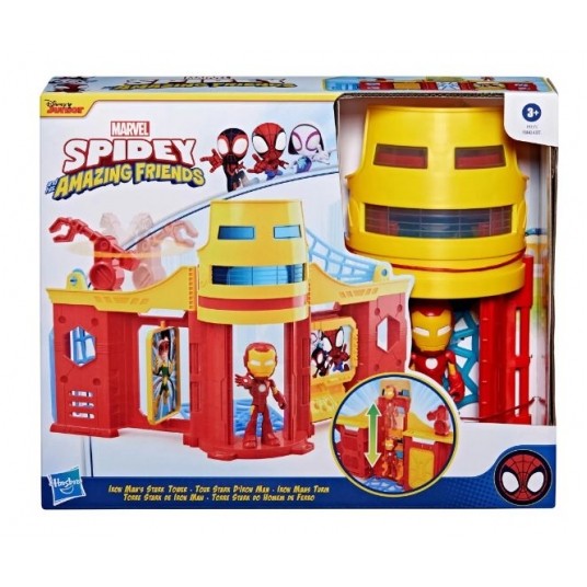 HASBRO SPIDEY AMAZING FRIENDS WIEŻA IRON MAN'A /3 -zdjęcie numer 1
