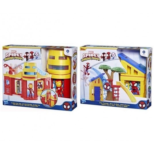 HASBRO SPIDEY AMAZING FRIENDS ZESTAW BAZA ASST /3 -zdjęcie numer 1