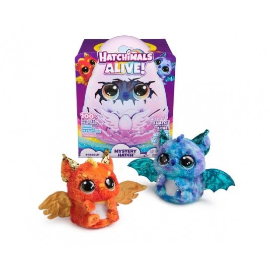 HATCHIMALS ALIVE DRAGGLE /1 -zdjęcie numer 1