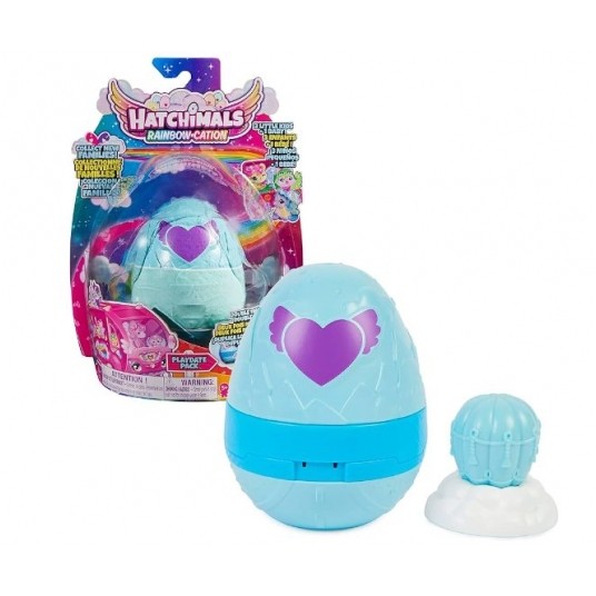 HATCHIMALS RAINBOW CATION 4x FIGURKA /2 -zdjęcie numer 1