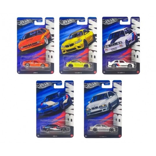 HOT WHEELS 1:64 PREMIUM 60 YEARS BMW ASST./10 -zdjęcie numer 1