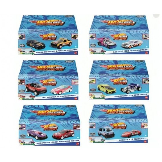 HOT WHEELS 2PACK AUTEK AUTKO 1:43 ASST /6 -zdjęcie numer 1
