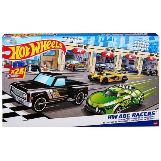 HOT WHEELS ABC RACERS 26x AUTKO /6 -zdjęcie numer 1