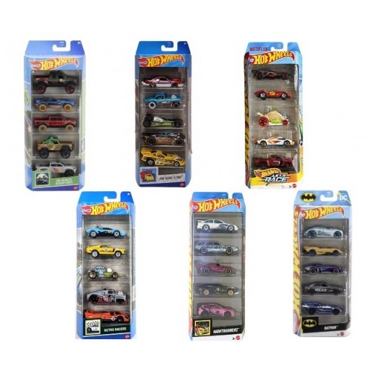 HOT WHEELS AUTKO 5-PACK ASST /50 -zdjęcie numer 1