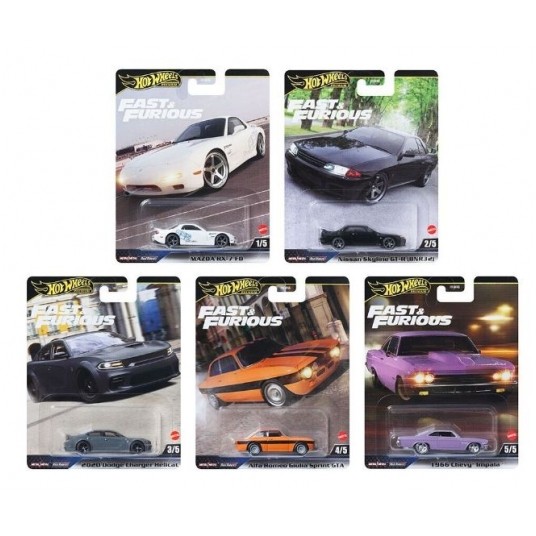 HOT WHEELS AUTKO FAST & FURIOUS ASST. /10 -zdjęcie numer 1