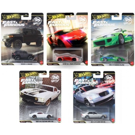 HOT WHEELS AUTKO FAST & FURIOUS ASST. /10 -zdjęcie numer 1