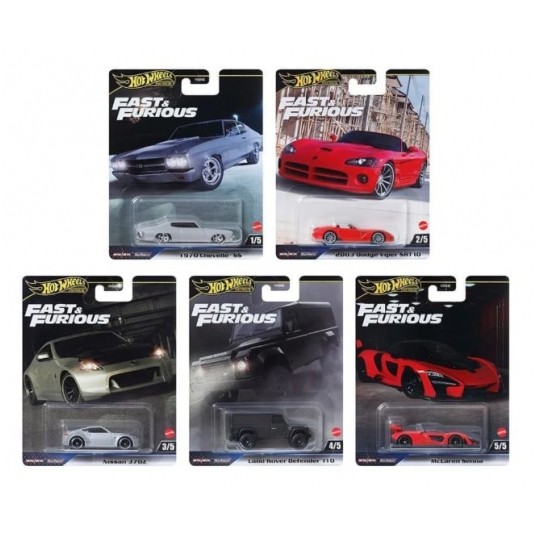 HOT WHEELS AUTKO FAST & FURIOUS ASST. /10 -zdjęcie numer 1