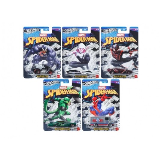 HOT WHEELS AUTKO SILVER SERIES SPIDERMAN /24 -zdjęcie numer 1
