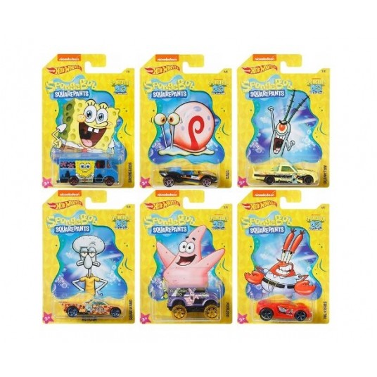 HOT WHEELS AUTKO SPONGEBOB SQUAREPANTS /24 -zdjęcie numer 1