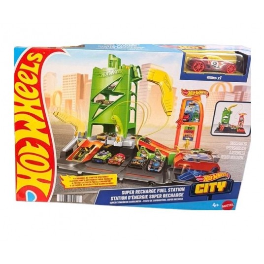 HOT WHEELS CITY SUPERSTACJA ŁADOWANIA AUT /2 -zdjęcie numer 1