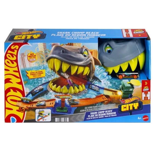 HOT WHEELS CITY TOR REKIN STARCIE NA PLAŻY /2 -zdjęcie numer 1