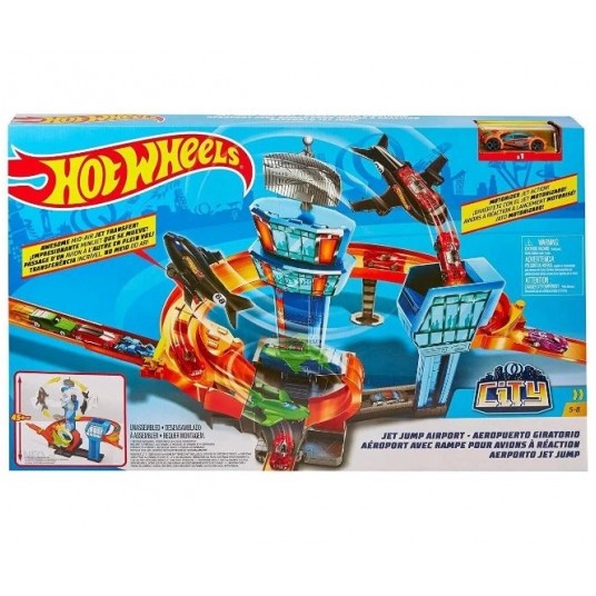 HOT WHEELS CITY ZESTAW KASKADERSKIE LOTY -zdjęcie numer 1