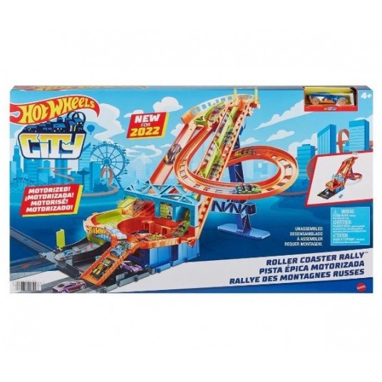 HOT WHEELS CITY ZESTAW RAJDOWY ROLLERCOASTER -zdjęcie numer 1