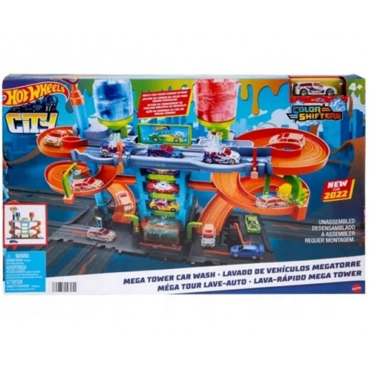 HOT WHEELS CITY ZESTAW ZAKRĘCONA MEGAMYJNIA /3 -zdjęcie numer 1