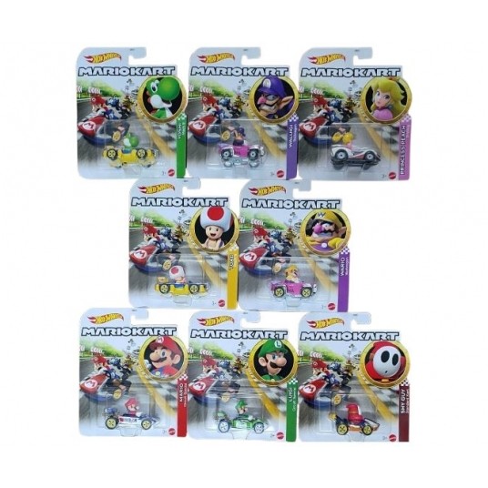 HOT WHEELS MARIO KART SAMOCHODZIK/8 -zdjęcie numer 1