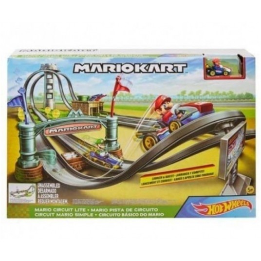 HOT WHEELS MARIO KART ZESTAW TOR WYŚCIGOWY /3 -zdjęcie numer 1