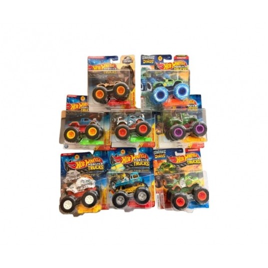 HOT WHEELS MONSTER TRUCK 1:64 AUTO ASST. /8 -zdjęcie numer 1