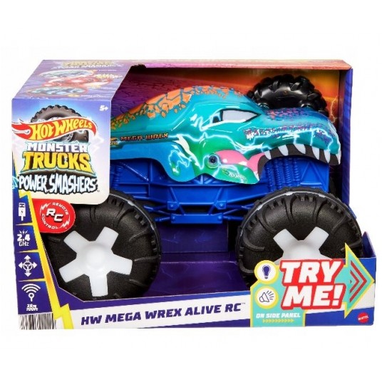 HOT WHEELS MONSTER TRUCK AUTO MEGA 1:15 WREX RC /1 -zdjęcie numer 1