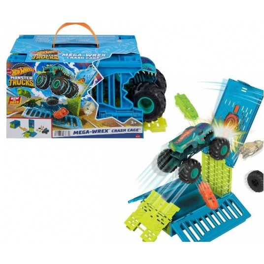 HOT WHEELS MONSTER TRUCK MEGA WREX KASKADERSKI /1 -zdjęcie numer 1