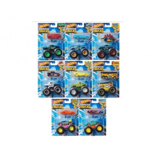HOT WHEELS MONSTER TRUCK SKELETON CREW 2PACK /8 -zdjęcie numer 2