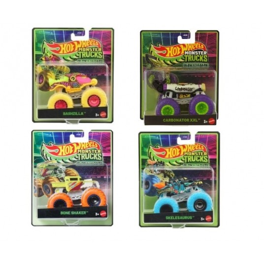 HOT WHEELS MONSTER TRUCK ŚWIECI W CIEMNOŚCI /6 -zdjęcie numer 1