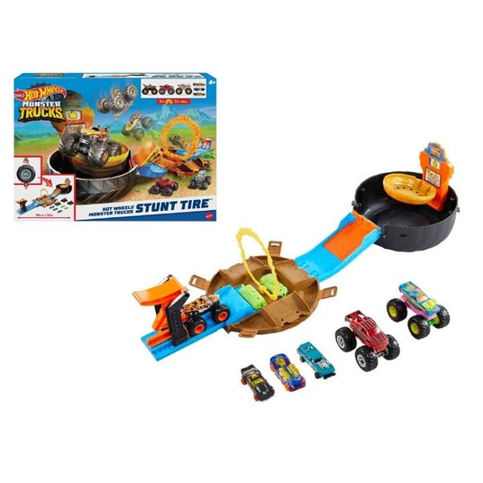 HOT WHEELS MONSTER TRUCK TOR STUNT TIRE -zdjęcie numer 1