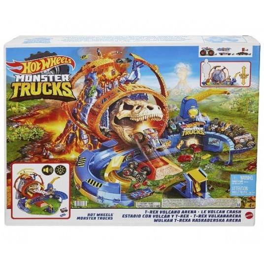 HOT WHEELS MONSTER TRUCK WULKAN KASKADERSKA ARENA -zdjęcie numer 1