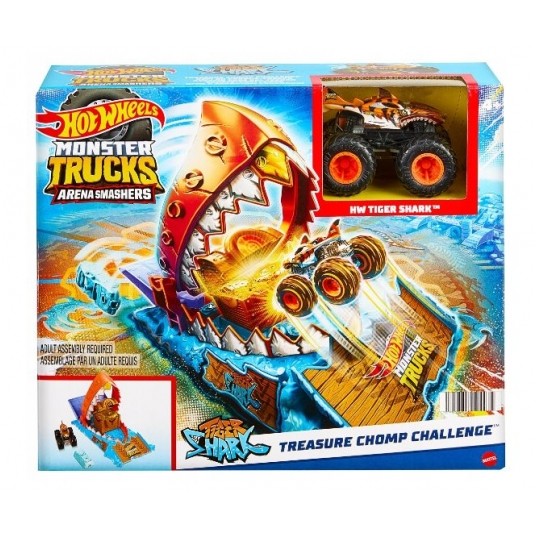 HOT WHEELS MONSTER TRUCK WYZWANIE REKINA /3 -zdjęcie numer 1