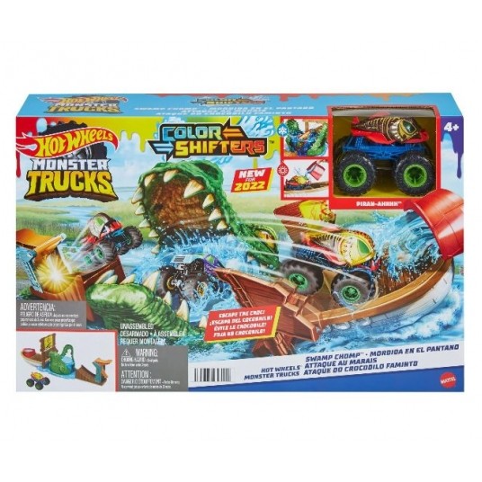 HOT WHEELS MONSTER TRUCK ZESTAW SZCZĘKI KROKODYL/3 -zdjęcie numer 1