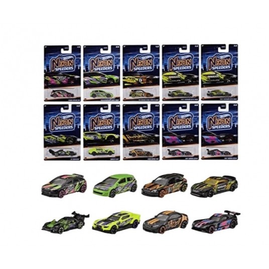 HOT WHEELS NEON SPEEDERS AUTKO /10 -zdjęcie numer 1